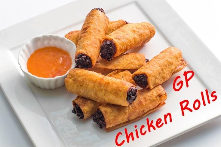 Two Dozen Famous Golden Palace Chicken Rolls